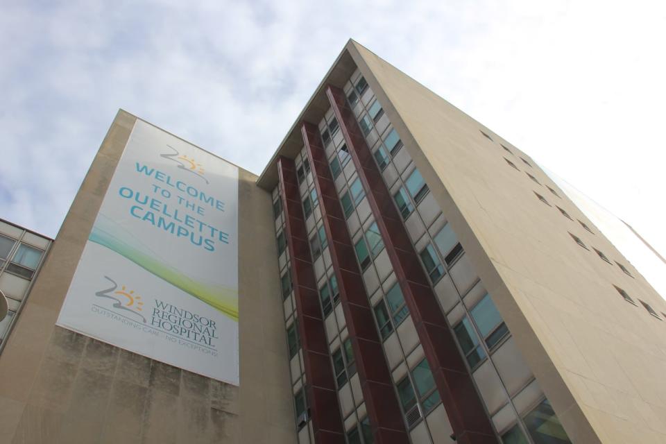 Windsor Regional Hospital's Ouellette Campus is shown in a file photo.