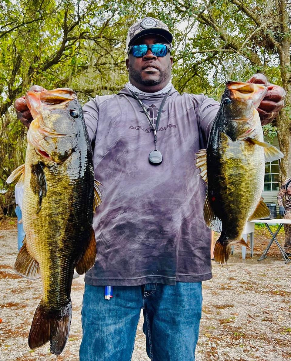 Steven Coleman took big bass with an 8.42-pounder during the Kissimmee Bass Series One-Man tournament Nov. 19 on the Kissimmee Chain.