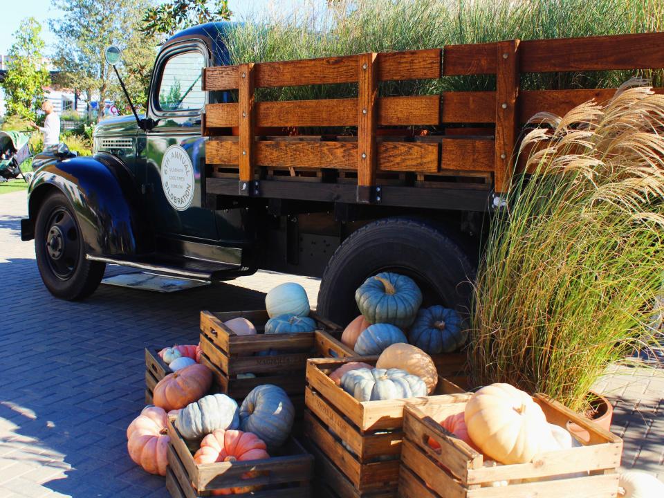 magnolia market waco texas fall decorations