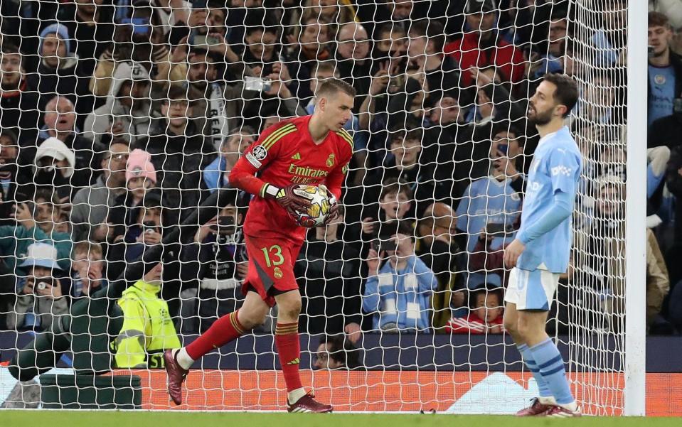 Bernardo Silva and Andriy Lunin