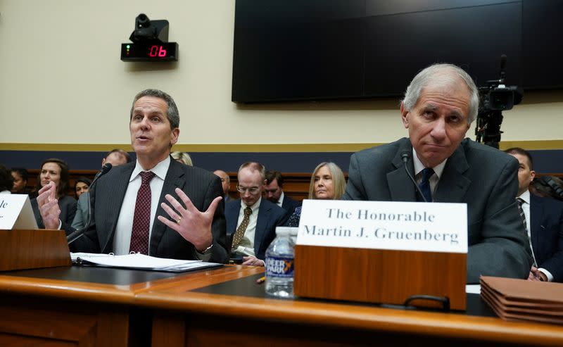 Bank failure hearing on Capitol Hill in Washington