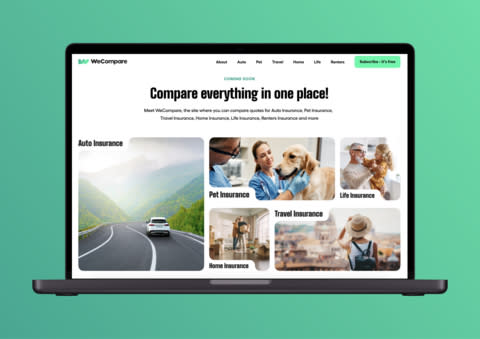 Wag! Group launches WeCompare.com, a new consumer-facing brand poised to reshape the insurance comparison landscape. (Graphic: Business Wire)