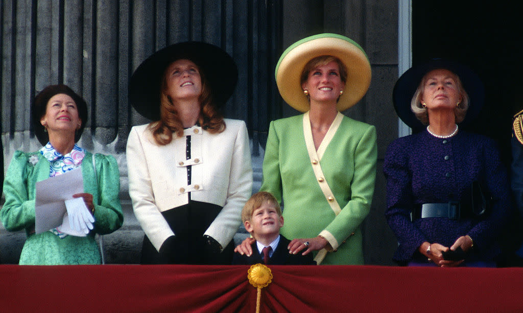 Princess Diana and Sarah Ferguson both stepped away from some duties. [Photo: Getty]