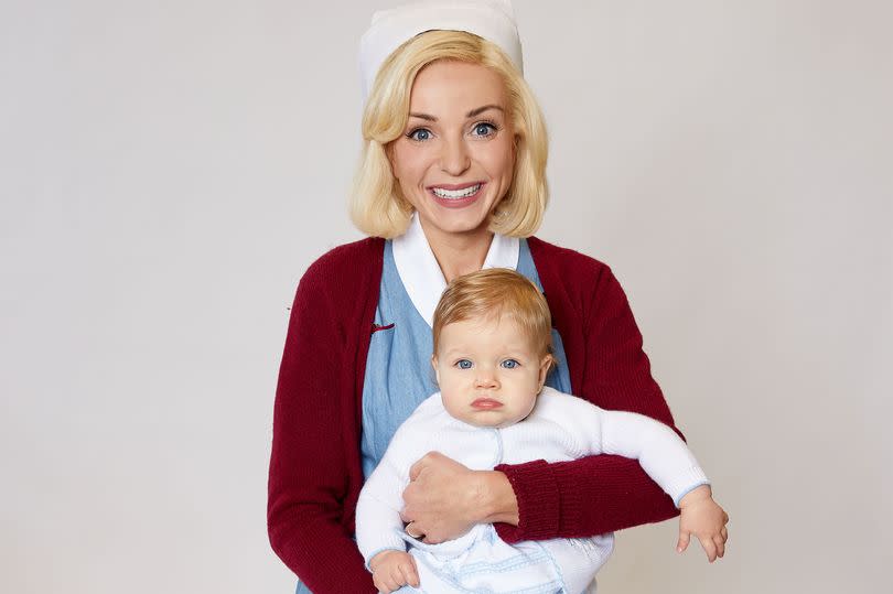 Helen George as Trixie Aylward in Call the Midwife