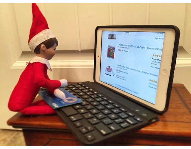 50) Elf on the Shelf shopping