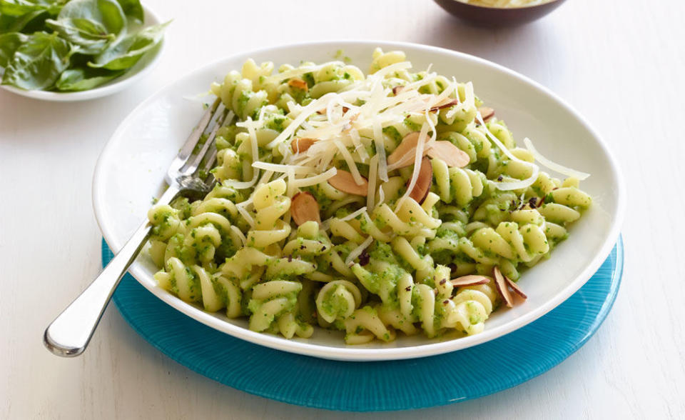 Fusilli with Broccoli Pesto