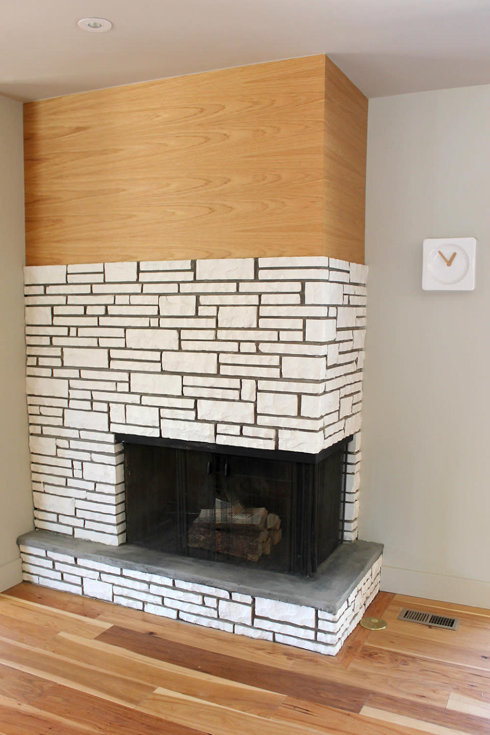 Sunset Idea House Denver – After: Fireplace