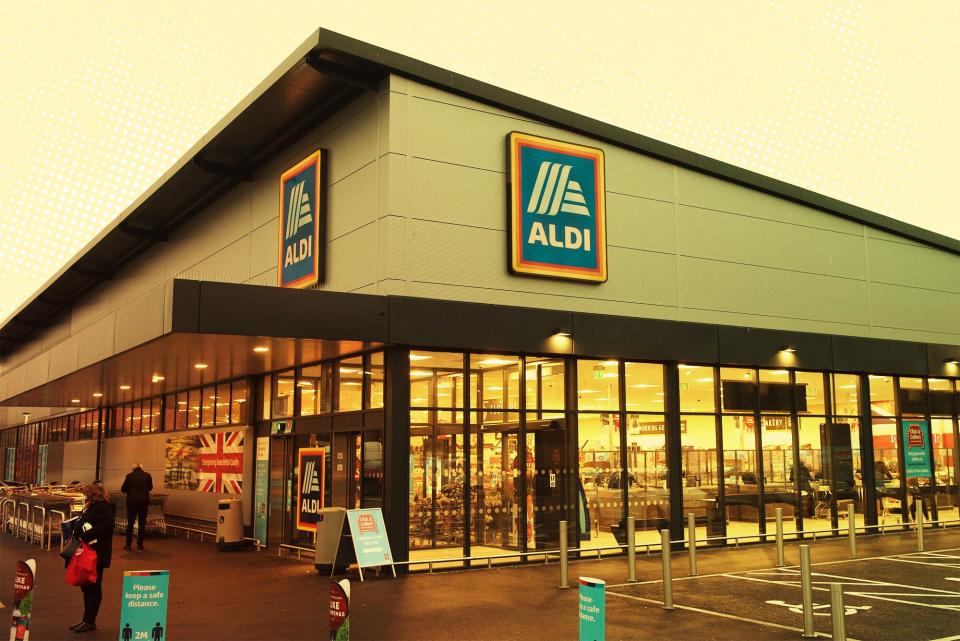 Aldi storefront