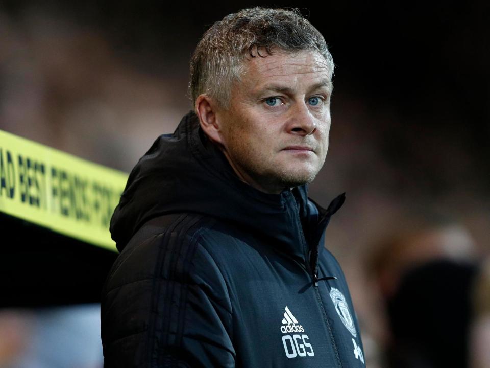 Manchester United manager Ole Gunnar Solskjaer: AFP via Getty Images