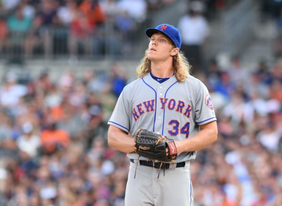 All illness has thrown a wrench into the Mets plans for Noah Syndergaard Getty Images) 