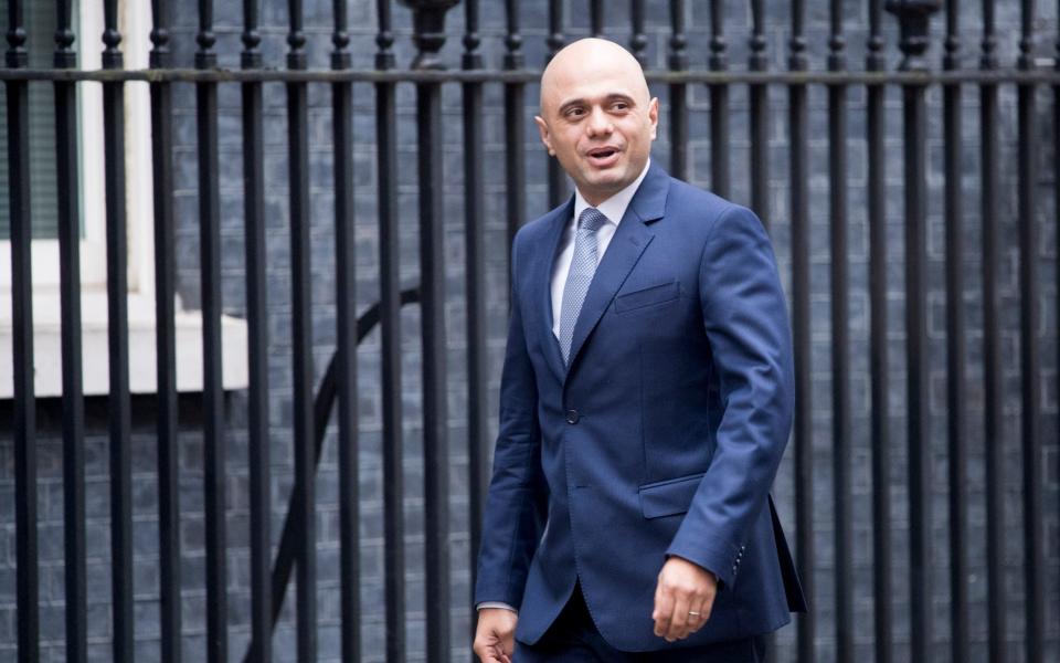 Sajid Javid said British Muslims need to "go further" than condemning terror attacks - Credit: Paul Grover for the Telegraph