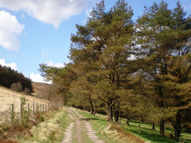 The Smithills estate, on Winter Hill near Bolton 