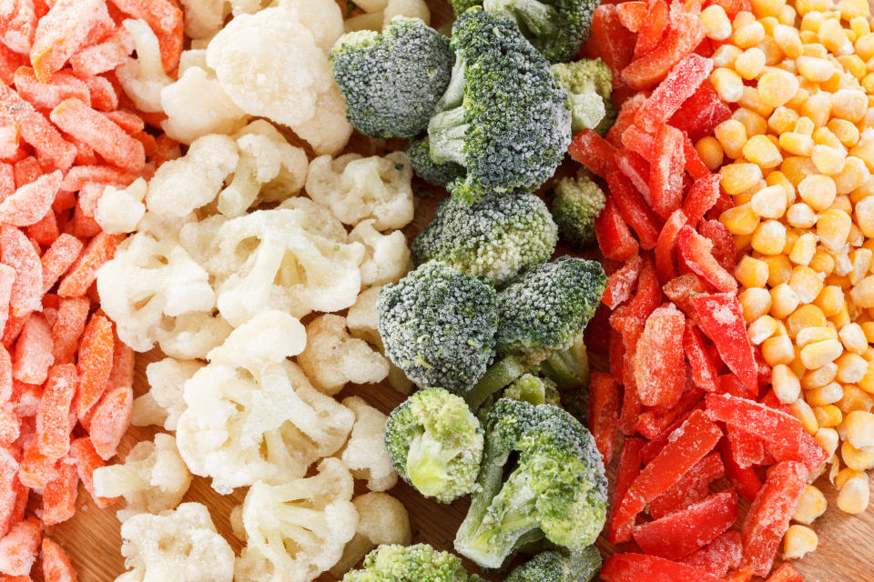 mixed frozen veggies