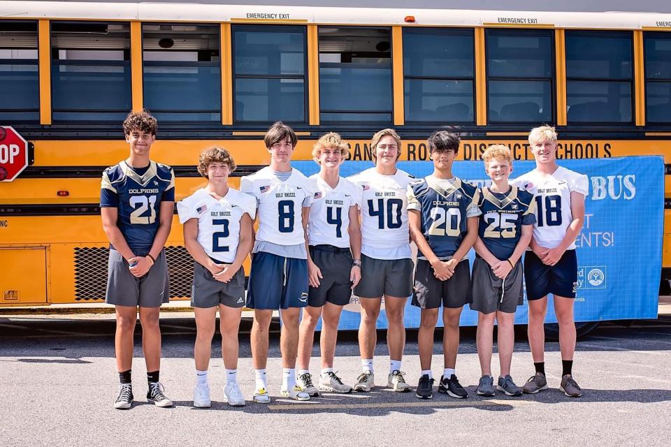 Gulf Breeze players teamed up with United Way of West Florida to collect donations for local students ahead of the school year.