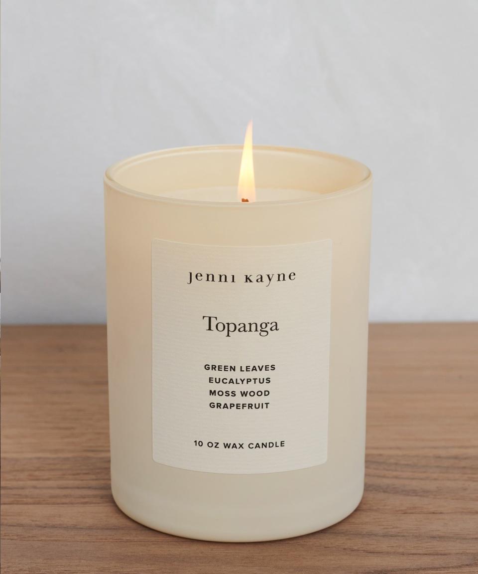 5) Topanga Glass Candle