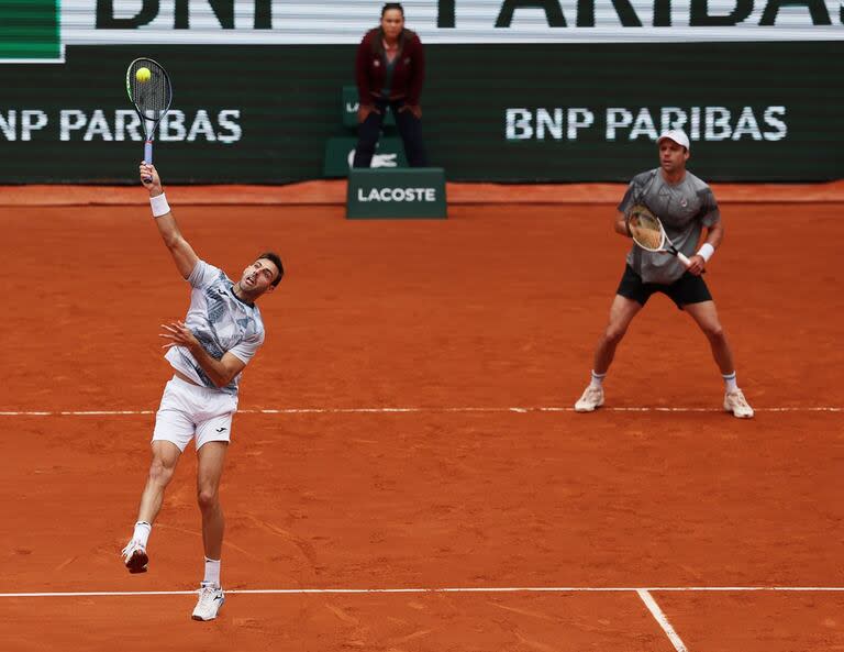 Horacio Zeballos y Marcel Granollers cayeron en las semifinales de Roland Garros