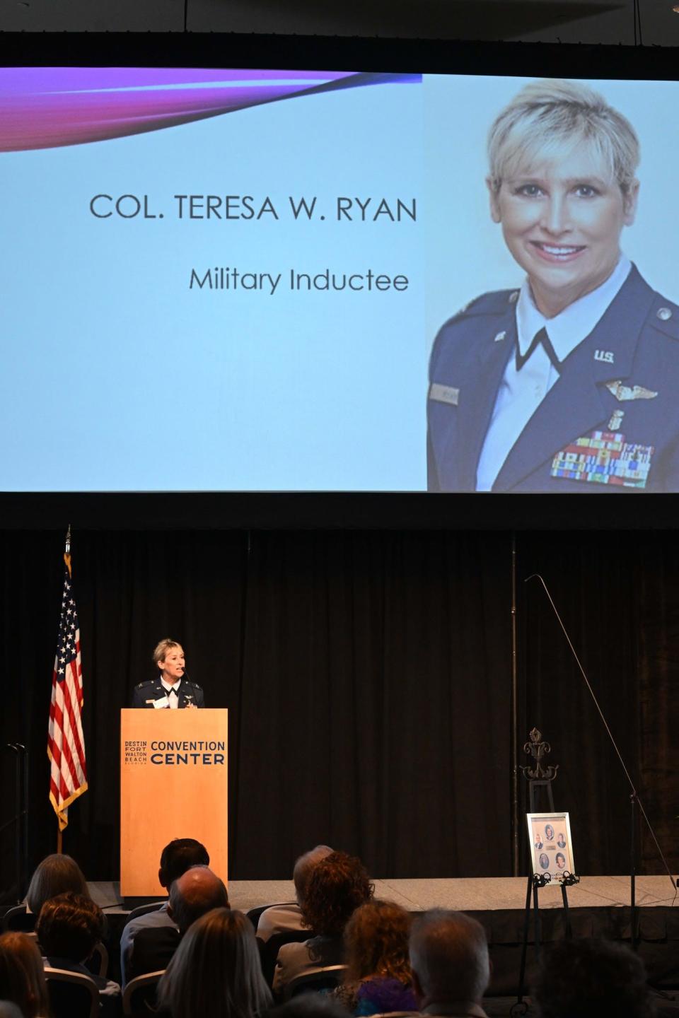 Retired Air Force Col. Teresa Ryan was a combat veteran who advanced women's health during her time in the military. She now teaches at the NWFSC School of Nursing.