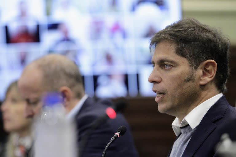 Kicillof hoy en la firma del FIM