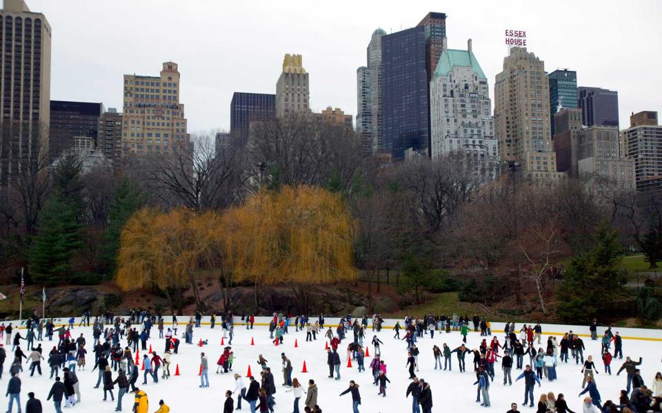 Go ice-skating at Wollman Rink in Central Park