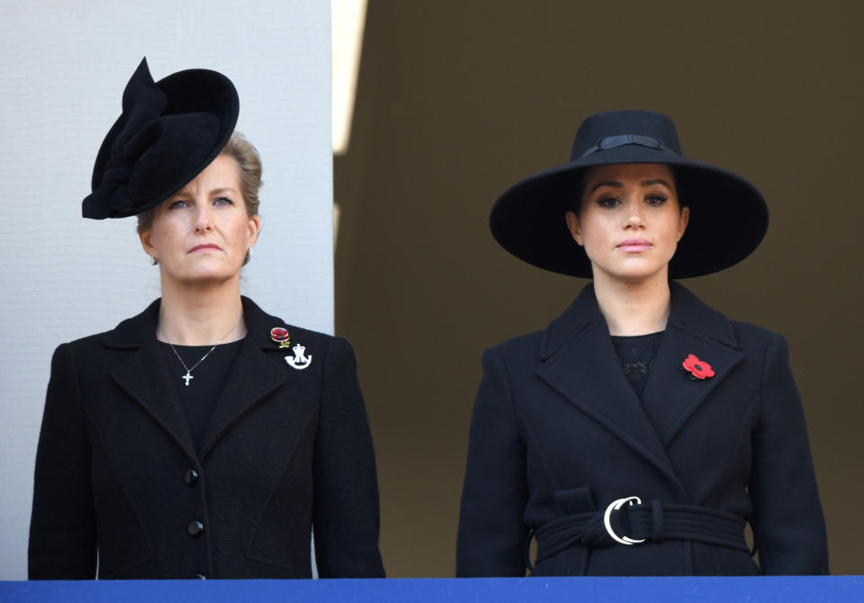 the Countess of Wessex and the Duchess of Sussex. 