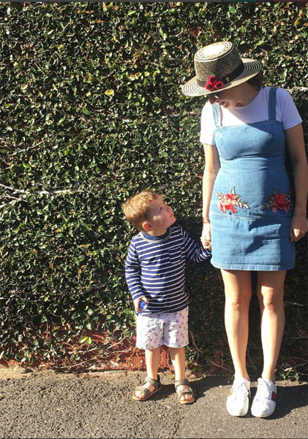 She is already a mother to adorable Sonny Blake. Photo: Instagram