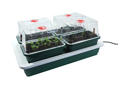 Britten & James Windowsill Propagator Set - Heated Tray & 4 Mini Propagators