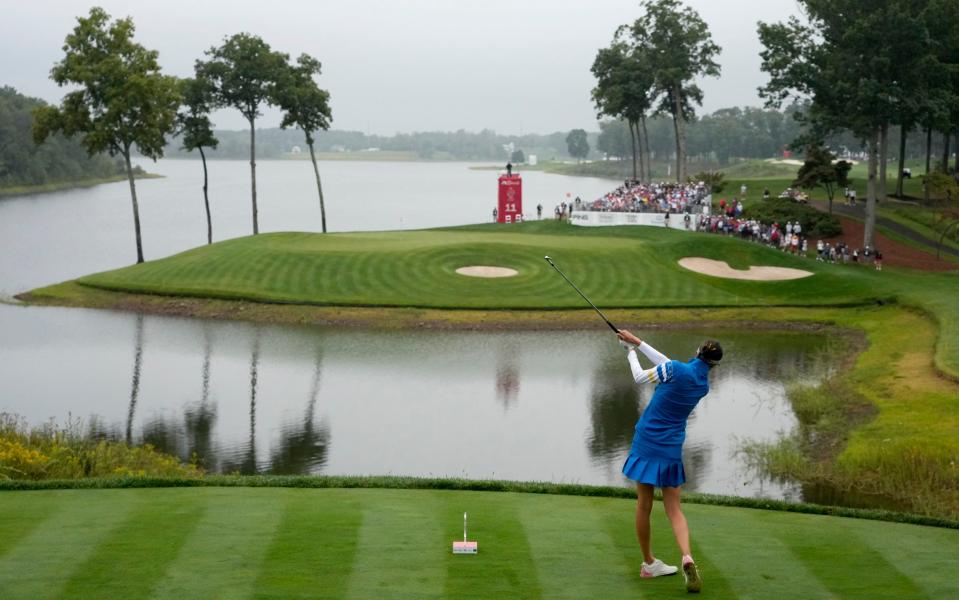 The view from the 11th tee