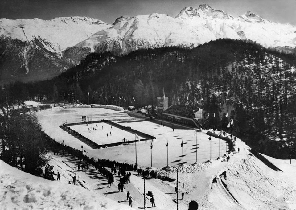 1928: St. Mortiz, Switzerland