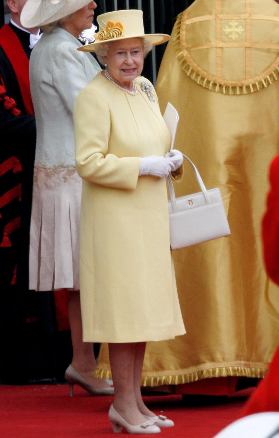 QUEEN ELIZABETH II The Royal Wedding Prince William &amp; Catherine Middleton Westminster Abbey, London, UK April 29, 2011