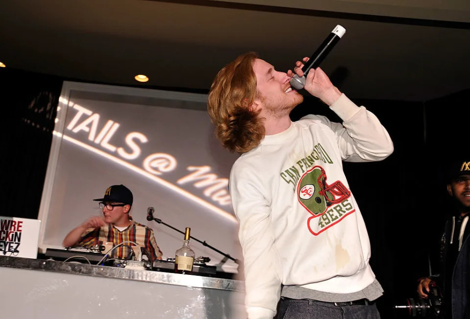 Asher Roth onstage