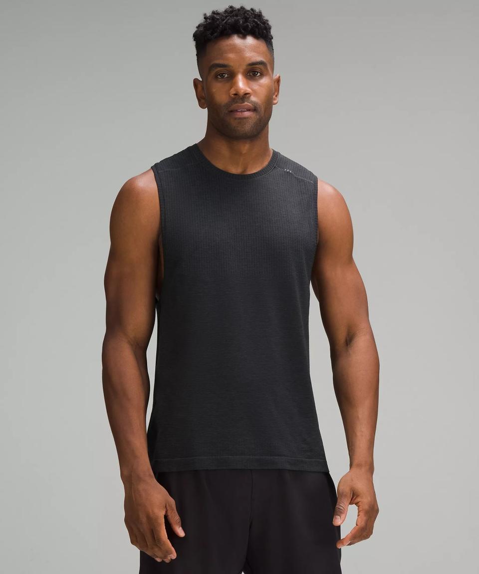 <p><a href="https://go.redirectingat.com?id=74968X1596630&url=https%3A%2F%2Fshop.lululemon.com%2Fp%2Fmens-tanks%2FMetal-Vent-Tech-Sleeveless-Shirt-2%2F_%2Fprod11380435&sref=https%3A%2F%2Fwww.menshealth.com%2Fstyle%2Fg25797535%2Fbest-workout-clothes-men%2F" rel="nofollow noopener" target="_blank" data-ylk="slk:Shop Now;elm:context_link;itc:0;sec:content-canvas" class="link ">Shop Now</a></p><p>Metal Vent Tech Sleeveless Shirt</p><p>lululemon.com</p><p>$68.00</p>