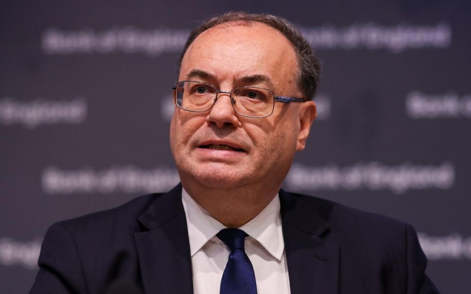 Andrew Bailey, llywodraethwr Banc Lloegr - Bloomberg