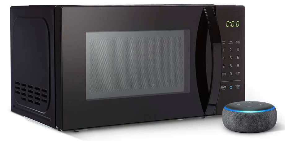 AmazonBasics Microwave with Echo Dot (Photo: Amazon)