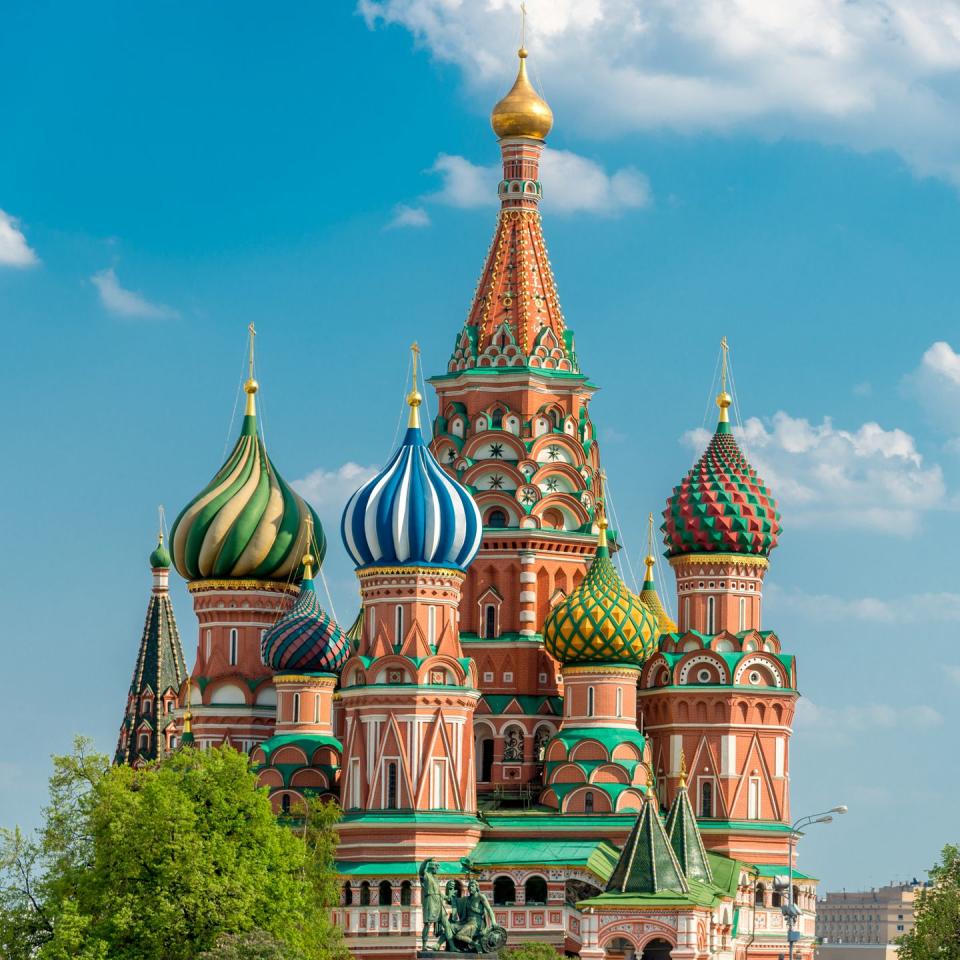 St. Basil's Cathedral in Moscow