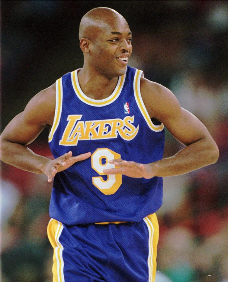 Nick Van Exel went to the all-star game in his final year with the Lakers in 1998