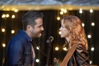 <p><strong>Saturday, October 3 at 9 p.m. on Hallmark Channel</strong></p><p>Shayna (played by <strong>Jessy Schram</strong>) is about to give up on her country music career before famed songwriter Grady (played by <strong>Niall Matter</strong>) enters the picture. He asks her to help write a love song for country music star Duke Sterling (played by <strong>Lucas Bryan</strong>t), which is all fine and good until things start heating up between Shayna and Duke. <br></p>