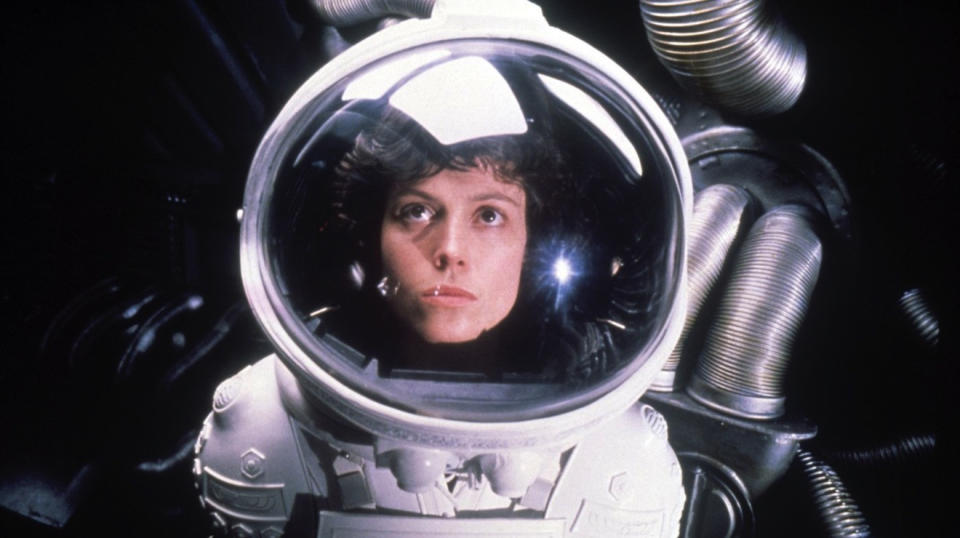 Sigourney Weaver in 'Alien'. (Credit: Fox)