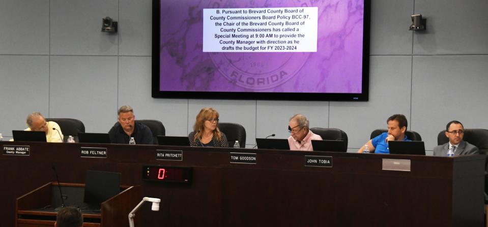 The Brevard County Commissioners specially called budgetary meeting on the fiscal year 2023-24 budget was held June 11.