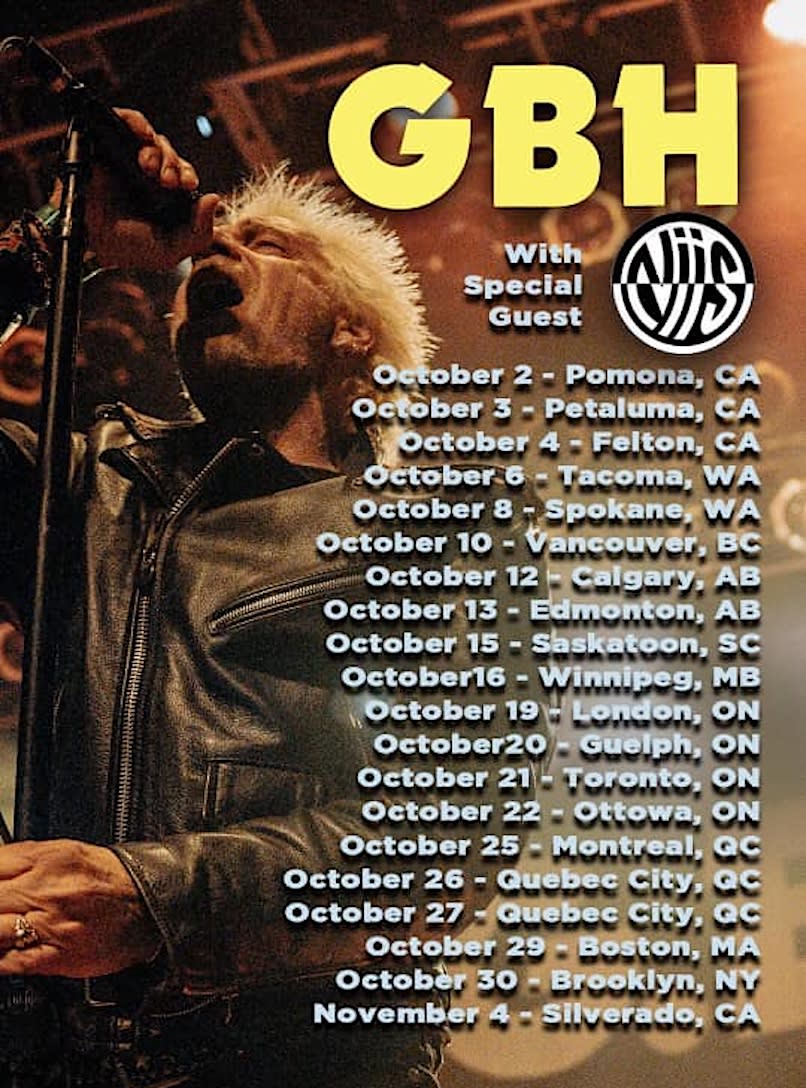 GBH fall 2023 tour poster