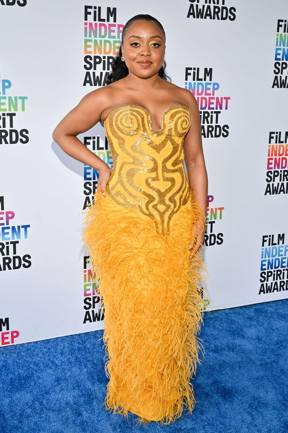 Quinta Brunson 2023 Film Independent Spirit Awards held on March 4, 2023 in Santa Monica, California.