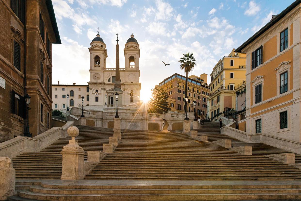 The romance and history of Rome is impossible to resist: The Hassler