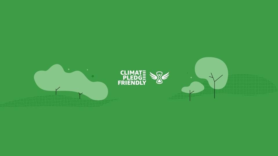 Amazon Climate Pledge Friendly