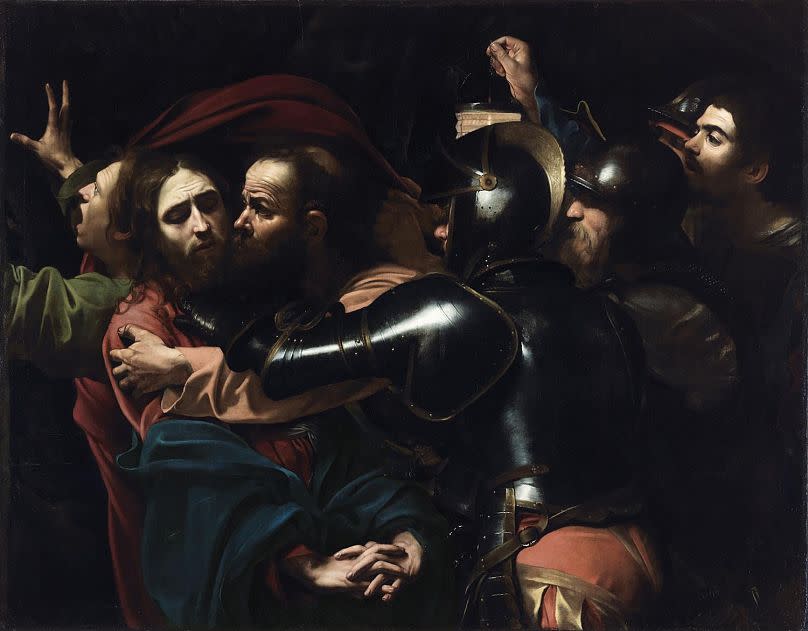 Caravaggio's "The Taking of Christ" was rediscovered in a Dublin dining room in 1990