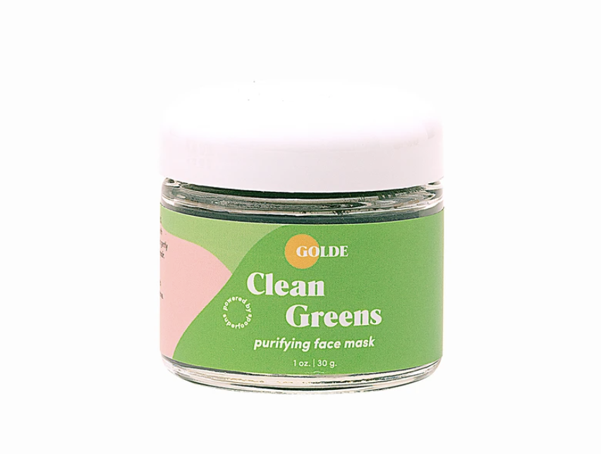 34) Golde Clean Greens Face Mask