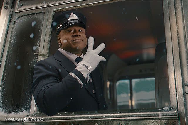 <p>Coors Light</p> LL Cool J in Coors Light's Super Bowl commercial 2024