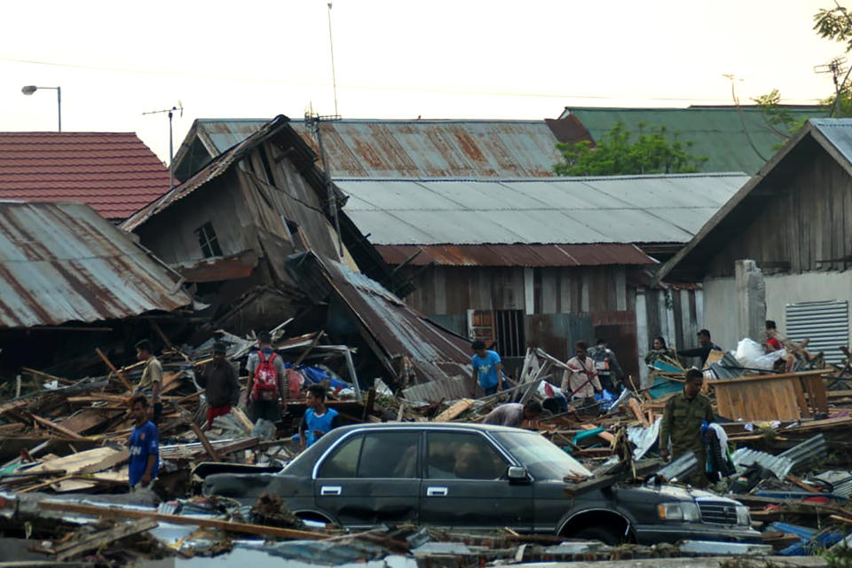 Deadly earthquake and tsunami in Indonesia