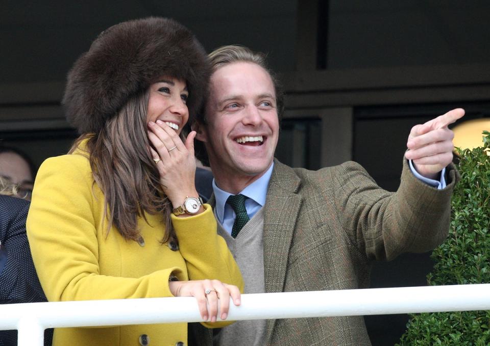 Thomas Kingston and Pippa Middleton in 2013 (Getty Images)
