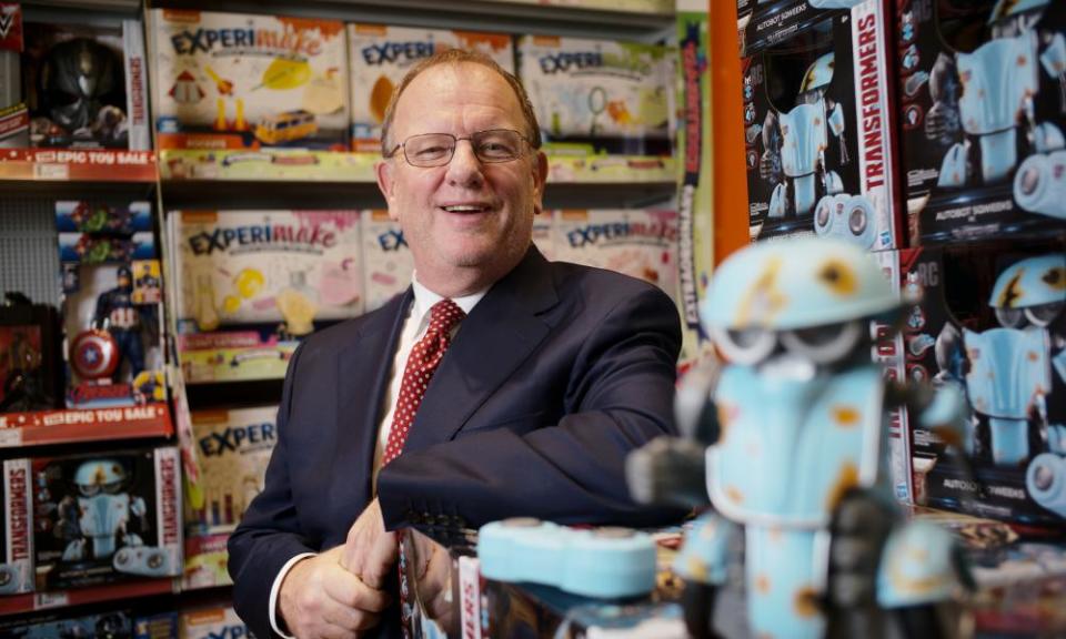 Gary Grant, owner of toy chain The Entertainer, plans to open his stores 12 hours a day.