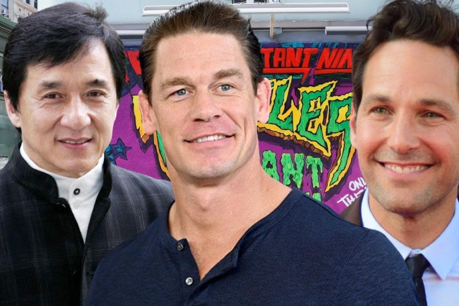 Jackie Chan, John Cena y Paul Rudd aparecerán nueva cinta de Tortugas Ninja