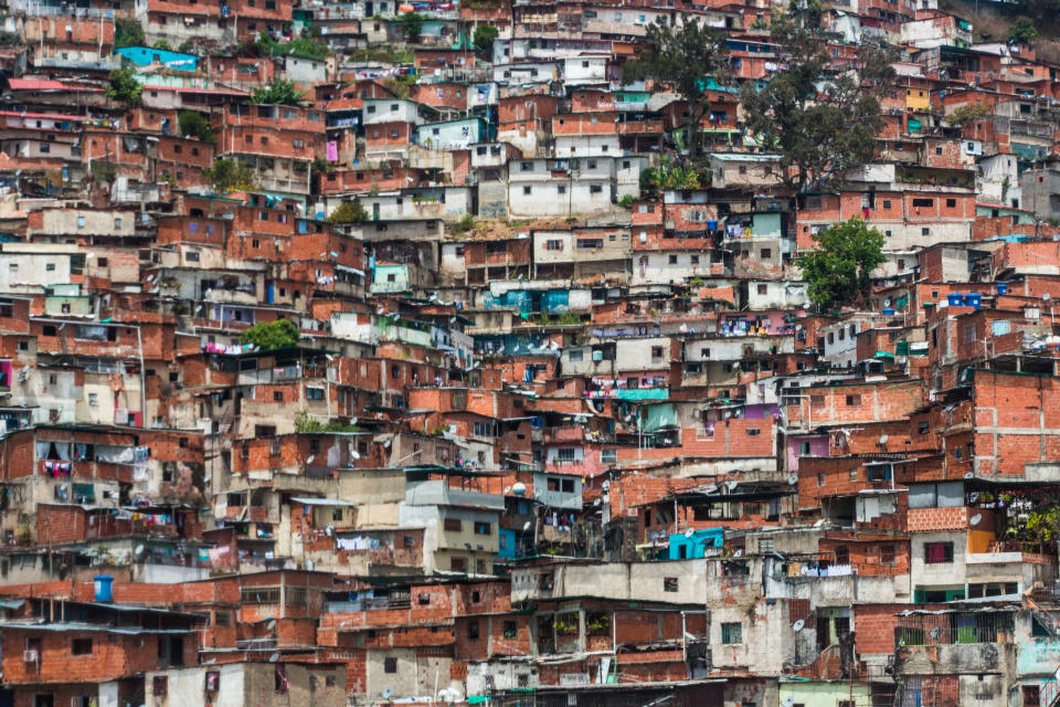 Barrio de Caracas, Venezuela. Foto: Getty Images. 